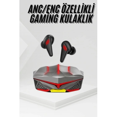 Profesyonel TWS Işıklı Kablosuz Bluetooth Kulaklık Oyuncu Kulaklığı