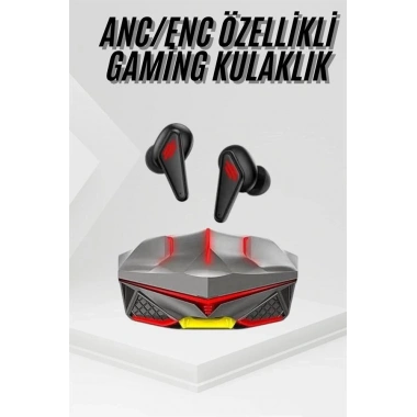 Profesyonel TWS Işıklı Kablosuz Bluetooth Kulaklık Oyuncu Kulaklığı