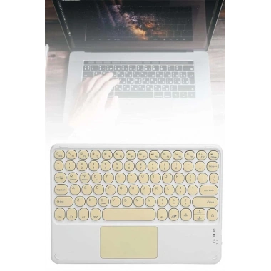 Profesyonel Wifi Q Klavye Bluetooth Klavye Touchpad 10.8 Inç