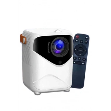 Projeksiyon Ev Sineması Bluetooth 4k HD Kaliteli Görüntü Kumandalı