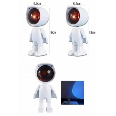 Projektör Atmosfer Işık Lambası Projektör Güneş Lambası Masa Lambası