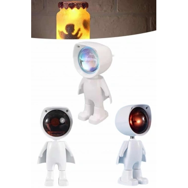 Projektör Atmosfer Işık Lambası Projektör Güneş Lambası Masa Lambası