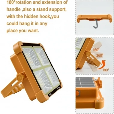 ProKAMA Ledli Solar Projektör 200W BK-200W (5468)