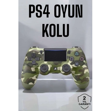 PS4 Oyun Kolu Kamuflaj Desenli Joystick