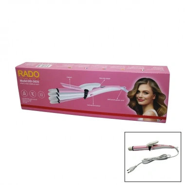 Rado RD-3835 Şekillendirici Saç Güzellik Seti - 4'lü, 60W (5468)