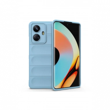 Realme 10 Pro 5G Kılıf Optimum Silikon - Sky Blue