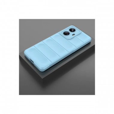 Realme 10 Pro 5G Kılıf Optimum Silikon - Sky Blue