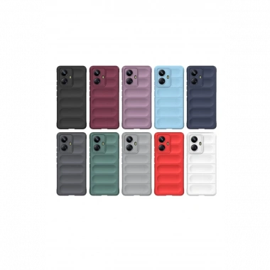 Realme 10 Pro 5G Kılıf Optimum Silikon - Sky Blue