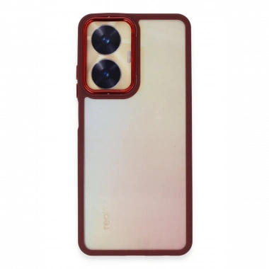 Realme C55 Kılıf Dora Kapak - Kırmızı