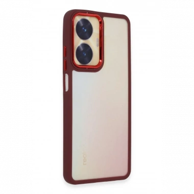 Realme C55 Kılıf Dora Kapak - Kırmızı