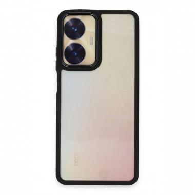 Realme C55 Kılıf Dora Kapak - Siyah