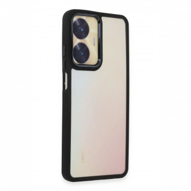Realme C55 Kılıf Dora Kapak - Siyah
