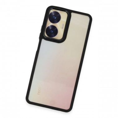 Realme C55 Kılıf Dora Kapak - Siyah