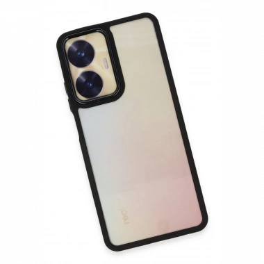 Realme C55 Kılıf Dora Kapak - Siyah