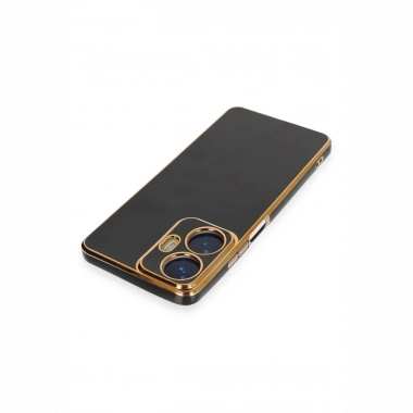 Realme C55 Kılıf Volet Silikon - Siyah
