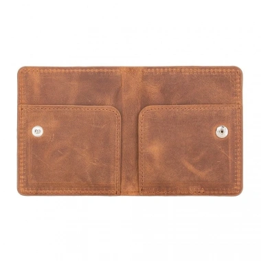 Robin Deri Kartlık Cüzdan G2 Antik Kahve