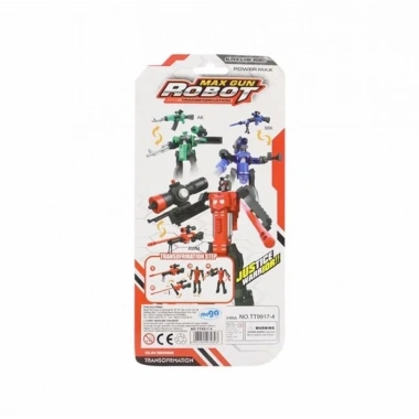 Robota Dönüşen Kırmızı Silah