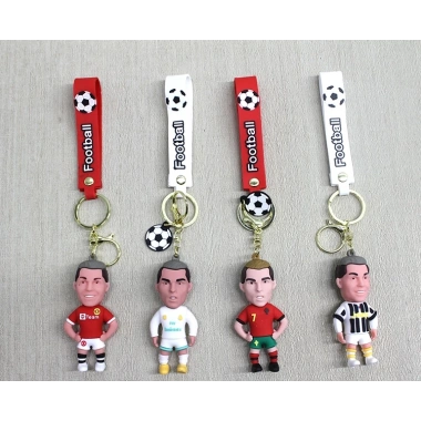 Ronaldo Silikon Anahtarlık