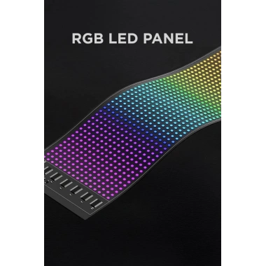 Rp1259 Led Matrix Panel 16x96cm Telefon Kontrollü Kayar Led Animasyon Aydınlatma