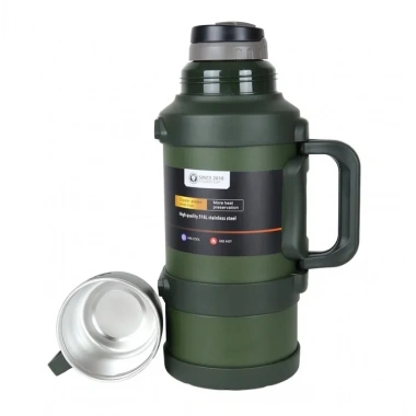 Safe Paslanmaz Çelik 3.2 Litre Termos 48 Saat Sıcak Soğuk Tutma (5468)