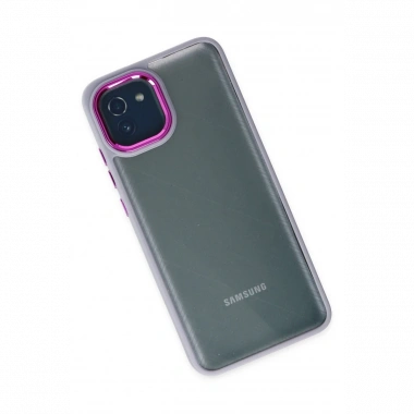 Samsung Galaxy A03 Kılıf Dora Kapak - Lila