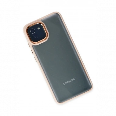 Samsung Galaxy A03 Kılıf Dora Kapak - Pudra
