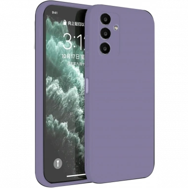 Samsung Galaxy S23 FE Kılıf First Silikon - Lila
