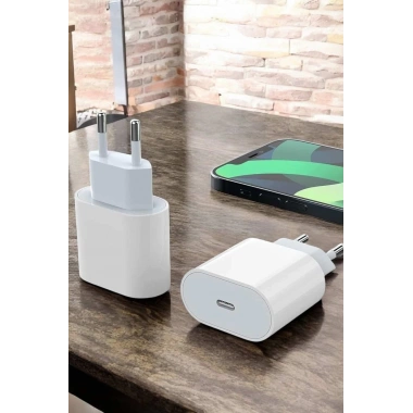 Şarj Aleti İOS 15/15 Pro Max Uyumlu Şarj Adaptörü ve Kablosu