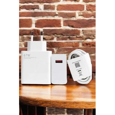 Şarj Aleti Turbo Hızlı 67W Type-C Hızlı Şarj