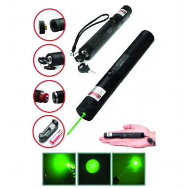 Şarjlı Yeşil Lazer Pointer 100 Mw (5468)