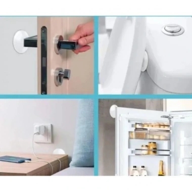 Şeffaf Silikon Mobilya ve Kapı Durdurucu Darbe Pedi 6lı Set