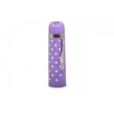 Sema Baby Puantiyeli Bebek Termosu 500 ml - Mor