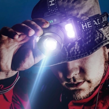 Sensörlü Cree Tg Led  Şarjlı Kafa Lambası  Wt-625