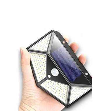 SENSÖRLÜ GÜNEŞ ENERJİLİ DUVAR LAMBASI