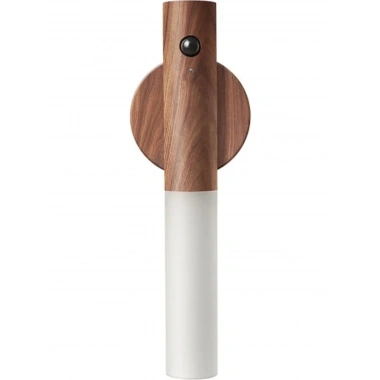 Sensörlü Usb Şarjlı Mıknatıslı Taşınabilir Duvar Aplik Masa Lambası Ahşap Görünümlü Gün Işığı (5468)