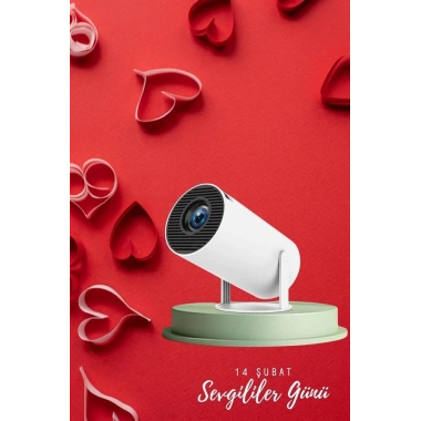 Sevgiliye Özel Hediye Ayaklı Sinema Projektörü Projeksiyon