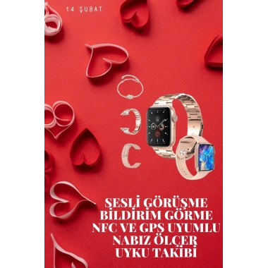 Sevgiliye Özel Yeni Nesil Akıllı Saat Çiftlere Özel Kampanya Çift Saatleri