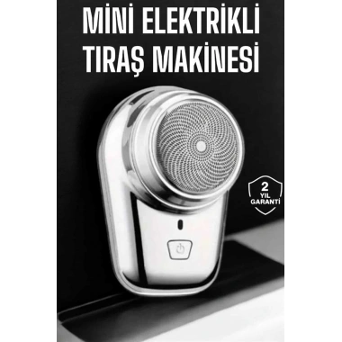 Seyahat Tipi Tıraş Makinesi Taşınabilir Kablosuz Mini Paslanmaz Çelik