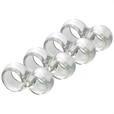 Silikon Kapı &amp; Pencere Vurma Önleyici Stoper Kapı Tamponu 4 Adet (5468)