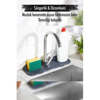 Silikon Lavabo Matı (13*36 CM)