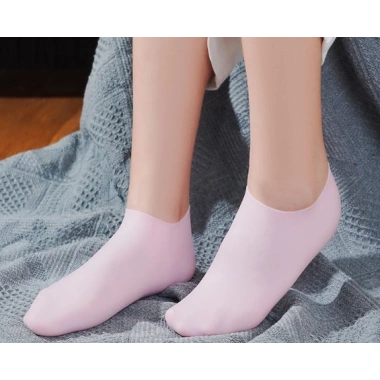 Silikon Nemlendirici Çorap Ayak Bakım Çorabı (5468)