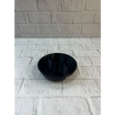 Siyah Çerezlik Kase Seti 4 Adet 3x12 cm