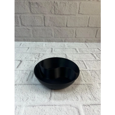 Siyah Çerezlik Kase Seti 4 Adet 3x12 cm