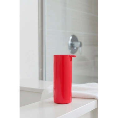 Soft Pembe Şeffaf Akrilik Sıvı Sabunluk 250 ml