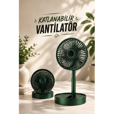 Soğutucu Vantilatör Telefon Standlı Mini Fan