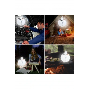 Solar 5 Kanatlı Kamp Lambası