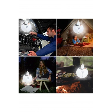 Solar 5 Kanatlı Kamp Lambası