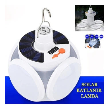 Solar 5 Kanatlı Kamp Lambası (5468)