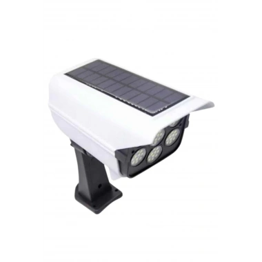 Solar Bahçe Aydınlatması Hareket Sensörlü Uzaktan Kumandalı Kamera Görünümlü