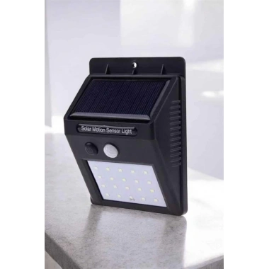 Solar Güneş Enerji Panelli Sensörlü Lamba Enerji Tasarruflu